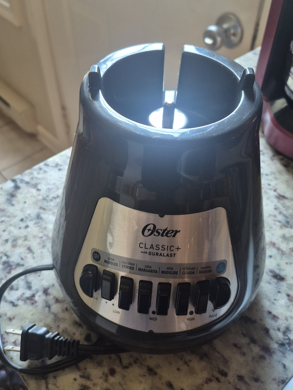 Oster Classic+ Duralast Black Personal Blender Base